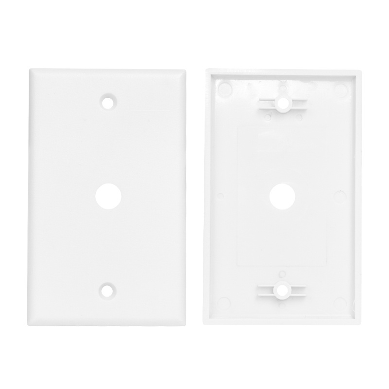 Wholesale American Wall Plate Cover US Standard Wallplate Switch Wall Sockets Audio Video Cable Wall Outlet Covers With Screws