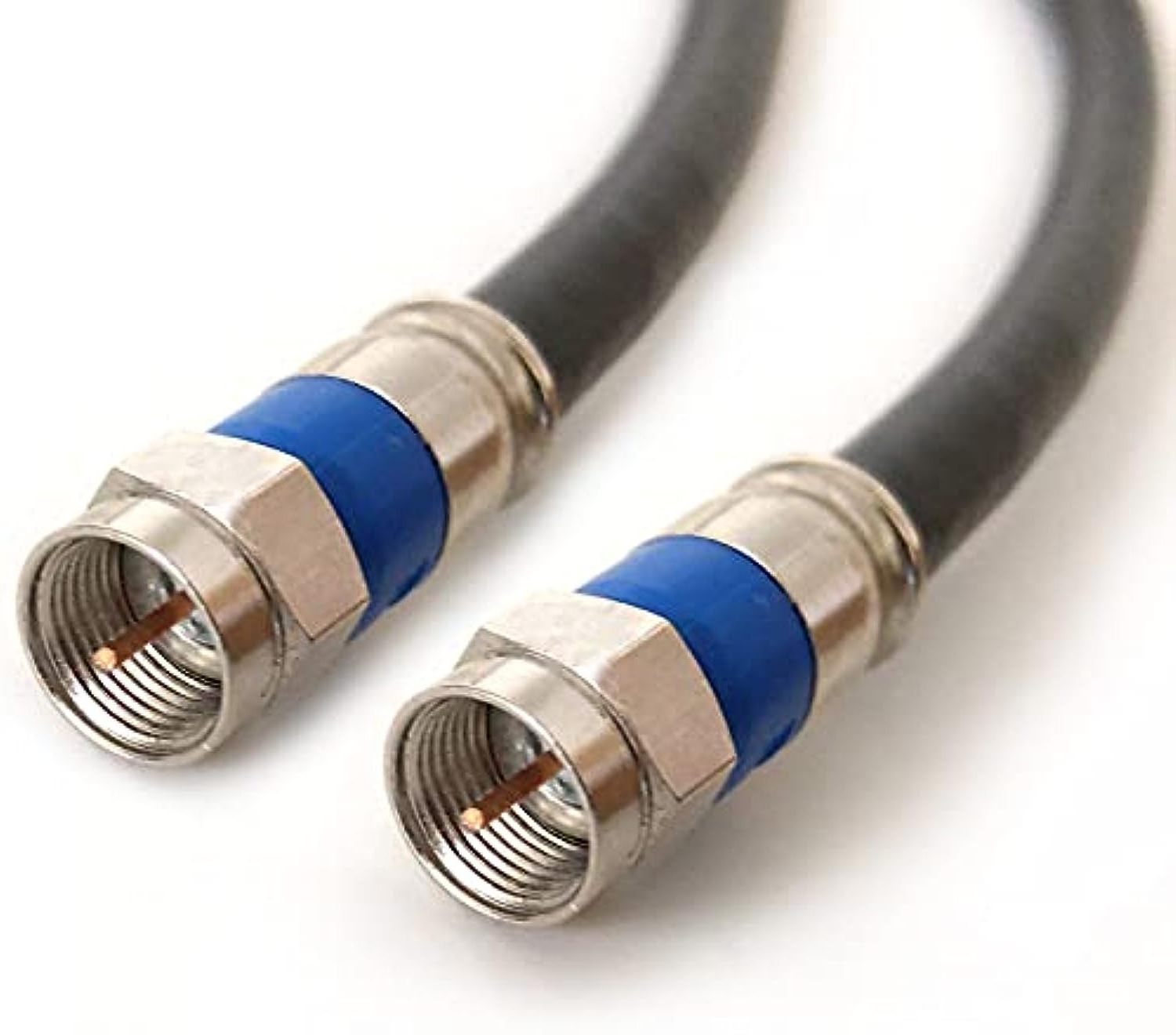 Good Quality 75 Ohm 3Ghz Quad Shield Indoor Outdoor Solid Copper RG6 Coaxial Cable