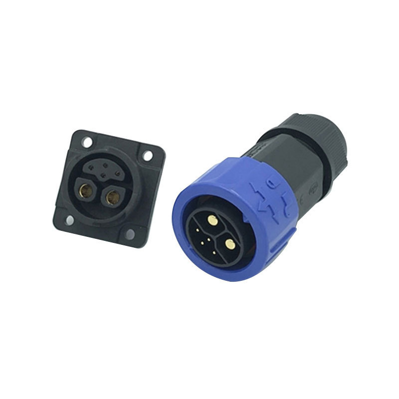 m23 small electronic adapter fast waterproof dc power circular outdoor quick connectors and metallic socket