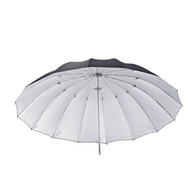 OEM photo umbrella size 55" 140 cm Photo Studio Flash Light Reflector Reflective Black Sliver white Photography Umbrella