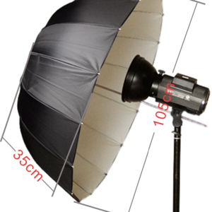 High quality 105 or 85cm deep parabolic soft umbrella of photo studio camera accessories