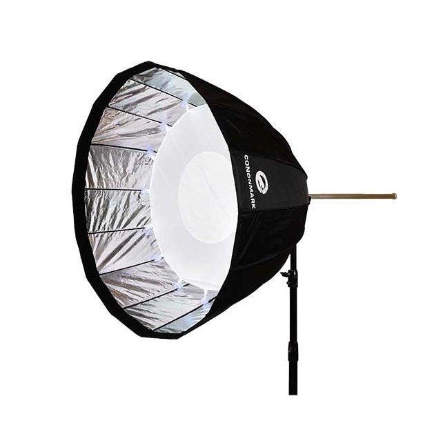 Cononmark indirect  deep Parabolic Umbrella Softbox for professional LED video light Photography equipment