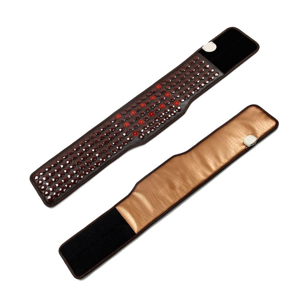 Far Infrared Electric Heating Pain Relief Korean Negative Ion Germanium Mat Slimming Tourmaline Stone Belt