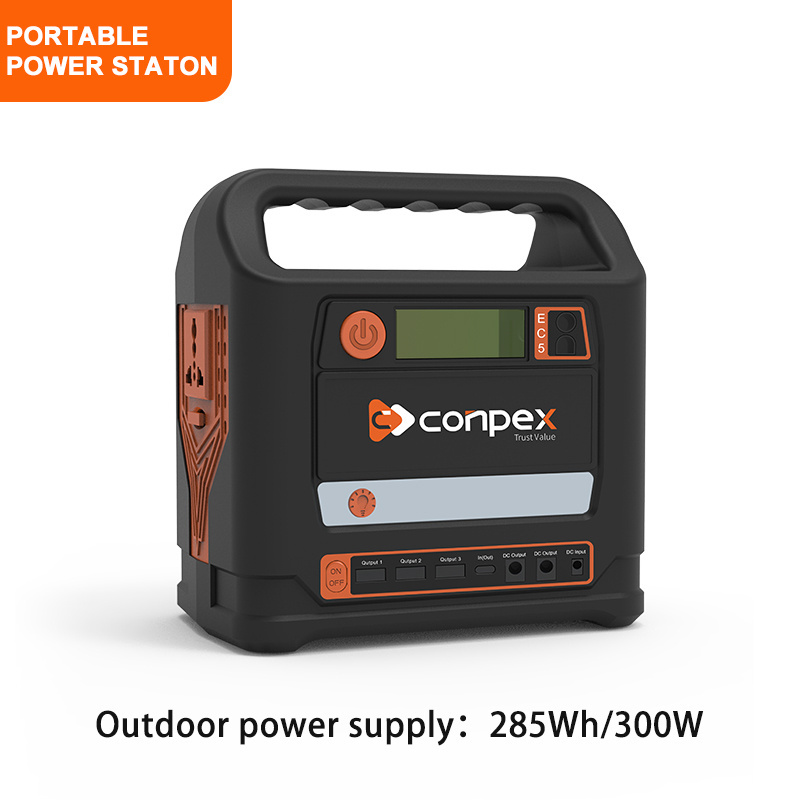 Portable outdoor power bank station 256Wh small Solar charge portable power station