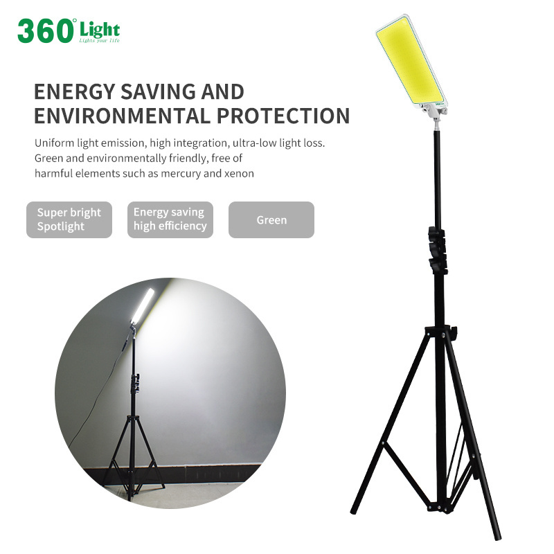 360light FR-20 COB Remote Control tripod stand for camping light on pole led light camp