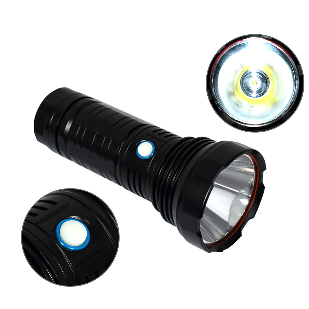 Manufacturer Low Moq USB Rechargeable 5 Modes 1800 Lumen Outdoor Camping Nightlight Led Flashlight Torches Tactical