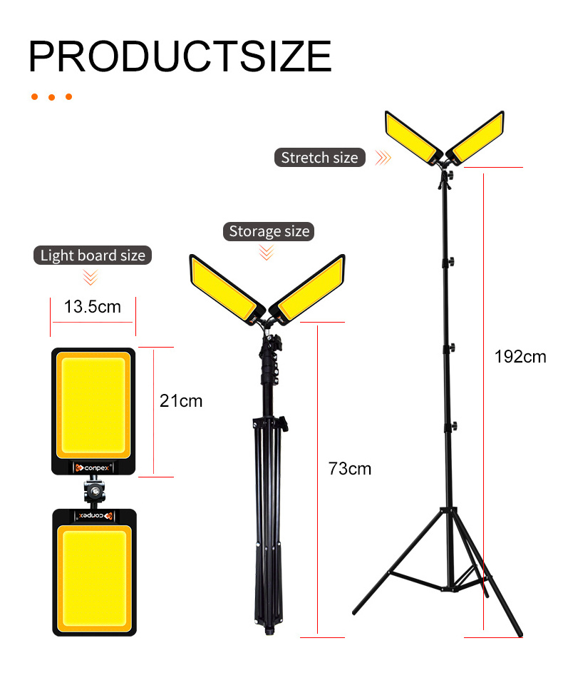 Conpex New Arrival Portable Camp Lantern With Pole FR-27 COB Tent Light Rating Outdoor Camping Light For Camp