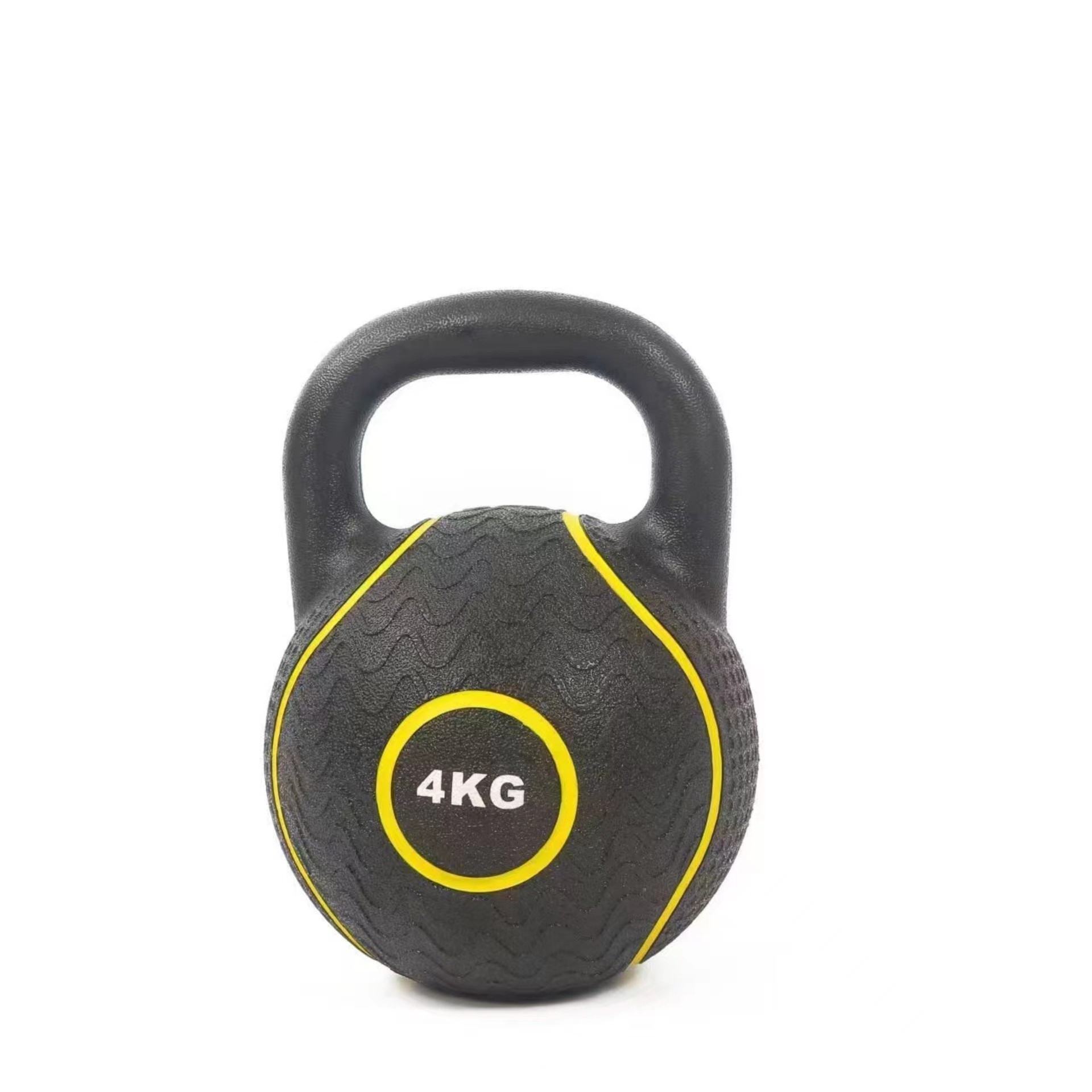 Premium Quality Gym Rubber Kettlebell 8kg for Strength Training Competition Kettlebell