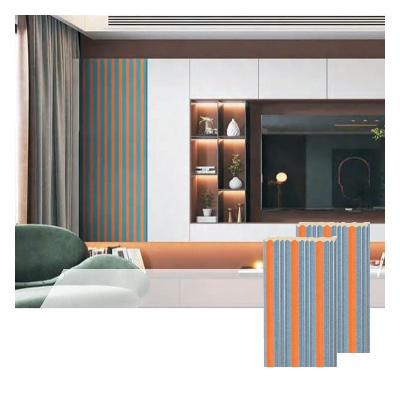 Multi-Design Light Weight 3D Wall Panel PS Laminated PVC Wall Panel for Interior Decoration