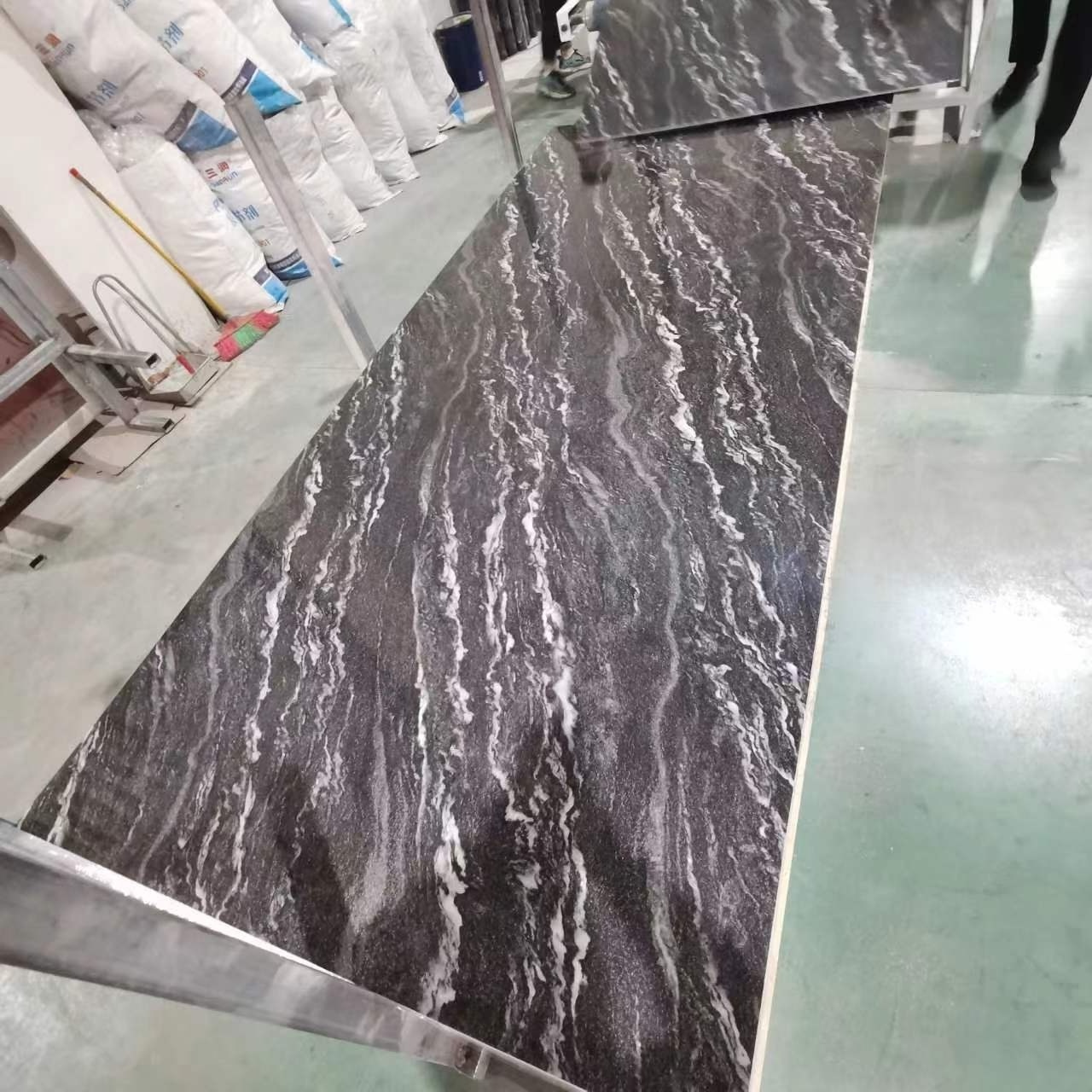 PVC marble sheet waterproof for Interior Wall Decoration