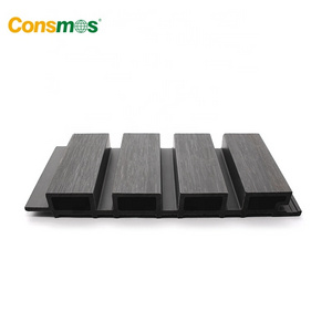 Wholesale Wood Plastic Composite Interior PVP WPC Strip Wall Panel wood pvc floor plank tile manufacturer