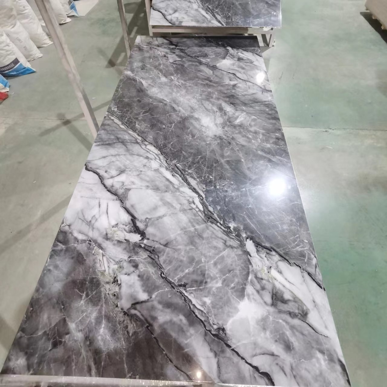 PVC marble sheet waterproof for Interior Wall Decoration