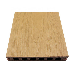 Consmos Co-extrusion Wood Grain Wood Plastic Composite 3D WPC Flooring Decking