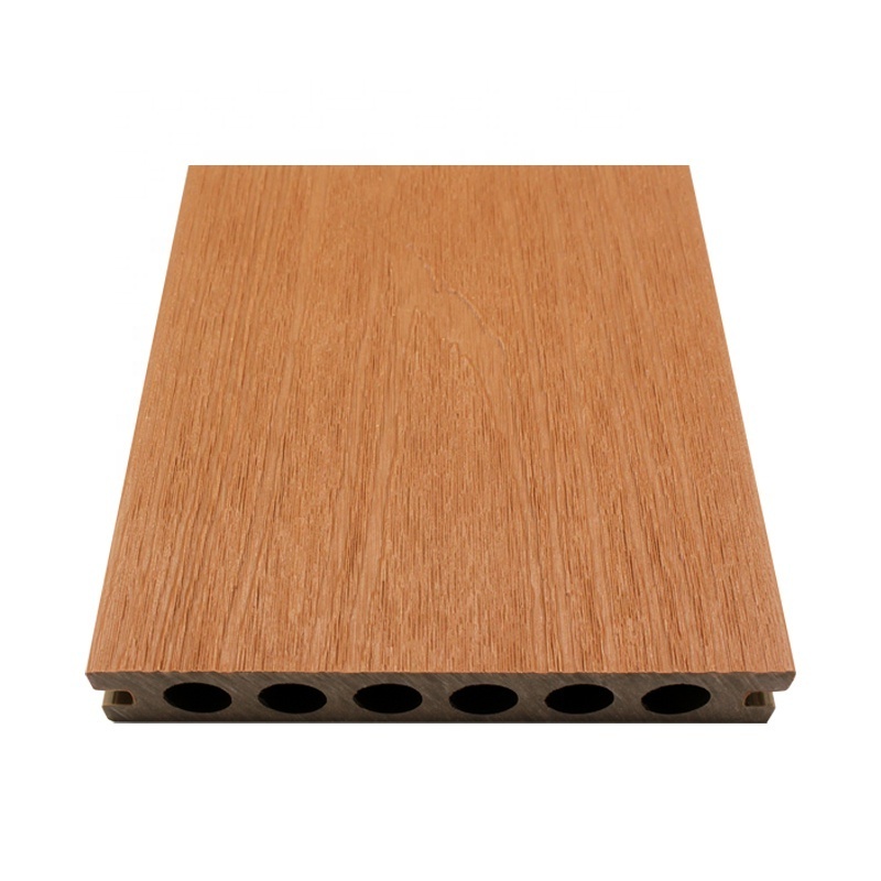 Exterior Co-extrusion Waterproof Groove Wood Plastic Composite WPC Flooring Decking