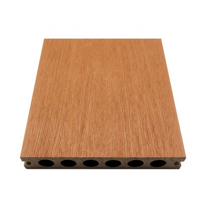 Exterior Co-extrusion Waterproof Groove Wood Plastic Composite WPC Flooring Decking