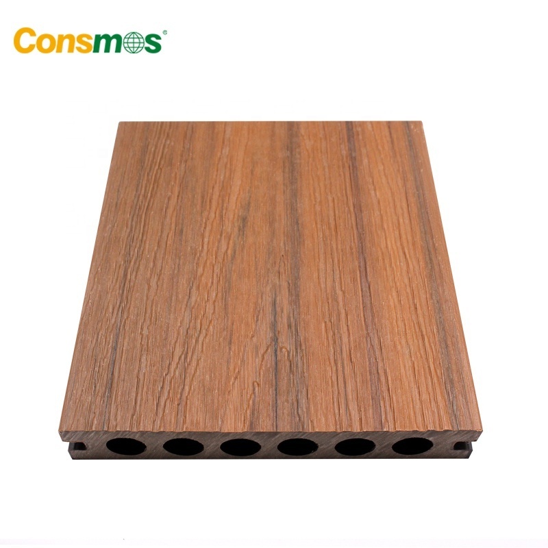 Exterior Co-extrusion Waterproof Groove Wood Plastic Composite WPC Flooring Decking