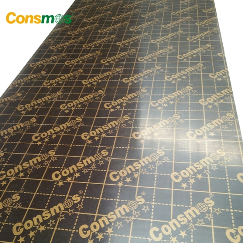 Consmos brown film faced plywood 18mm marine plywood for construction