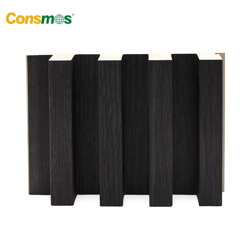 factory price decorative lambrin wpc  eco wall panel 3D fluted Wall Cladding