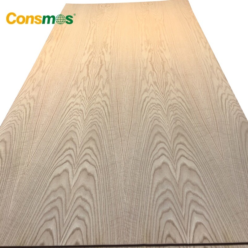 15mm 16mm 18mm natural or artifical fancy veneered red oak mdf board