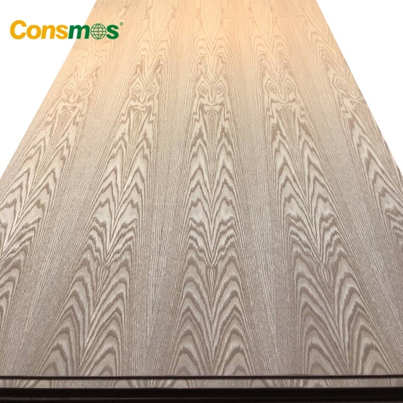 15mm 16mm 18mm natural or artifical fancy veneered red oak mdf board