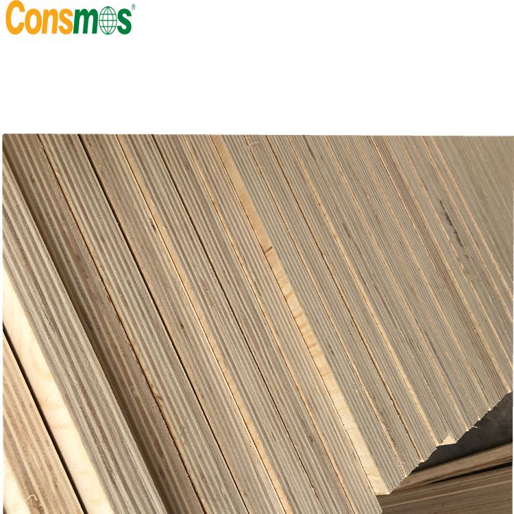 18mm radiata pine plywood for furniture ,BB/CC grade pine face plywood from Linyi consmos