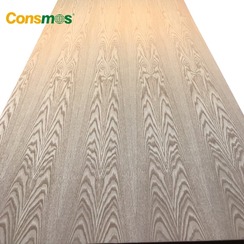 15mm 16mm 18mm natural or artifical fancy veneered red oak mdf board