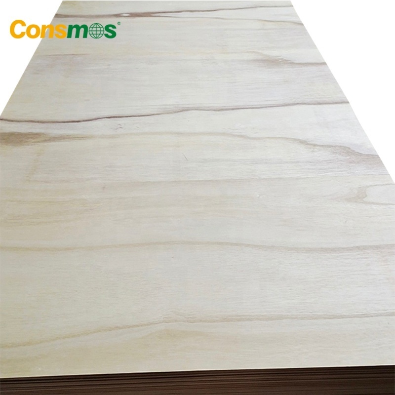 Cheap price 3mm 4mm 1220x2440mm paulownia flexible bending plywood