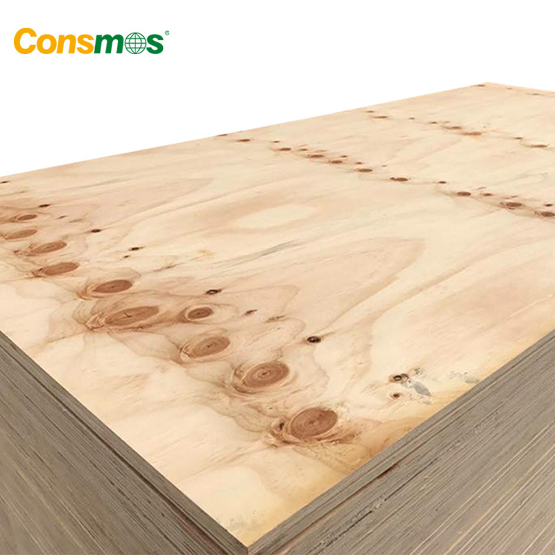 Cheaper price 3/4 5/8 Inch plywood waterproof plywoods CDX pine plywood for construction