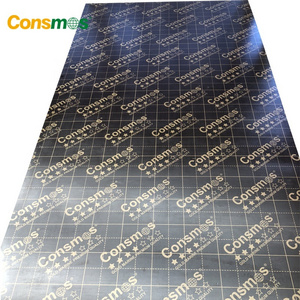 12mm or 15mm or 18mm brown black marine shuttering film faced plywood board for construction formwork