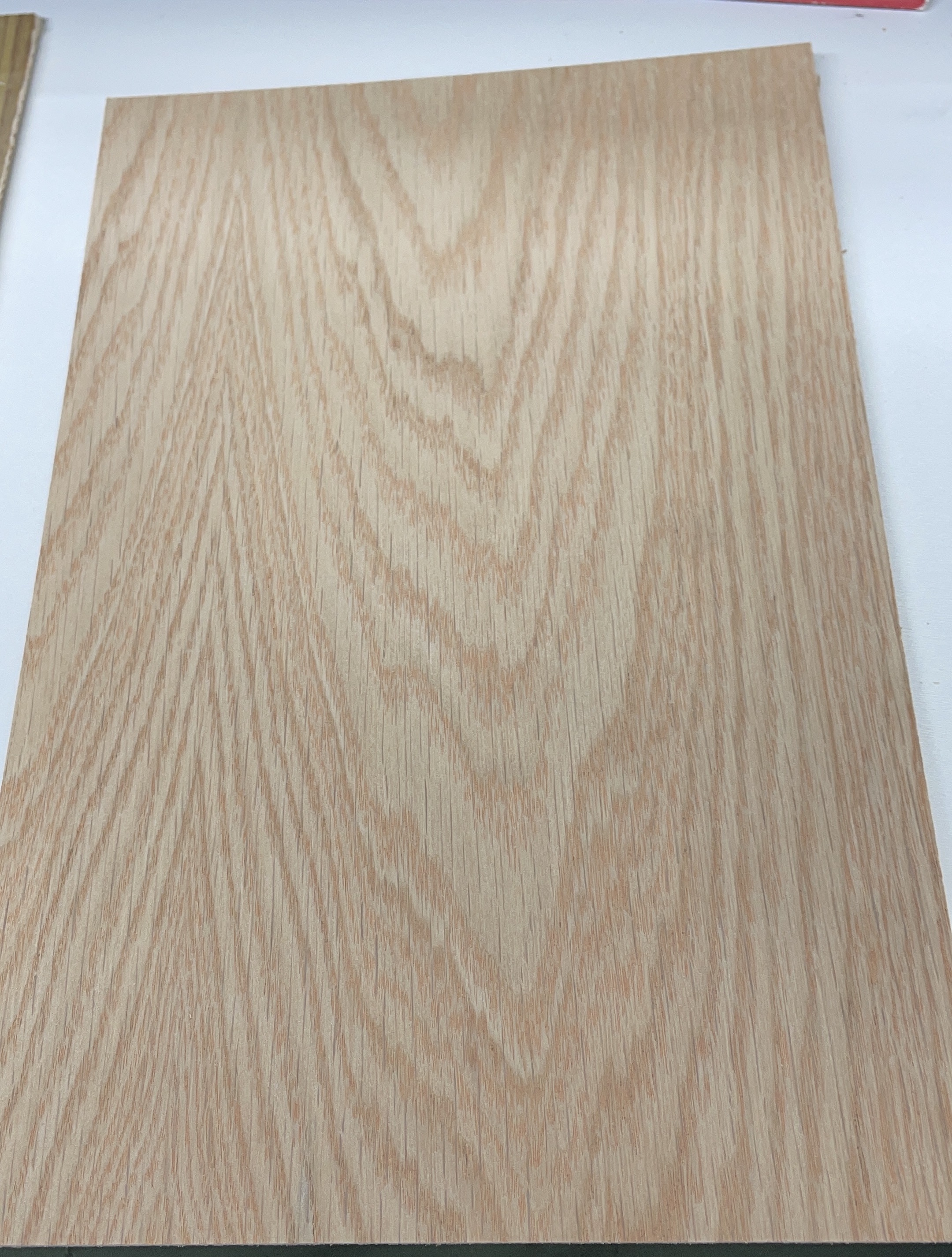 veneer fancy plywood Teak White oak Red oak natural veneer faced plywood 4*8ft 3.2mm