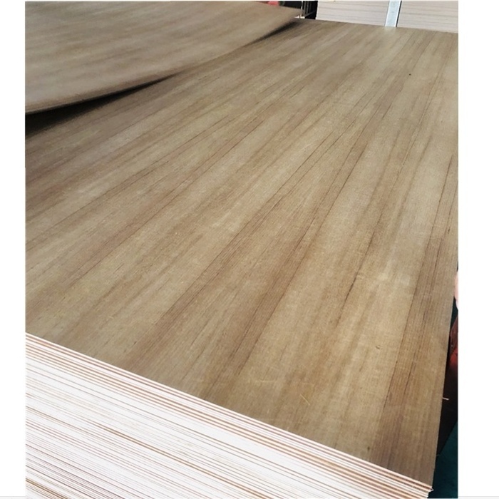 veneer fancy plywood Teak White oak Red oak natural veneer faced plywood 4*8ft 3.2mm