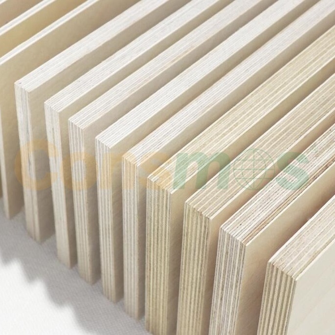 Consmos good quality b/bb 18mm full birch plywood for decoration