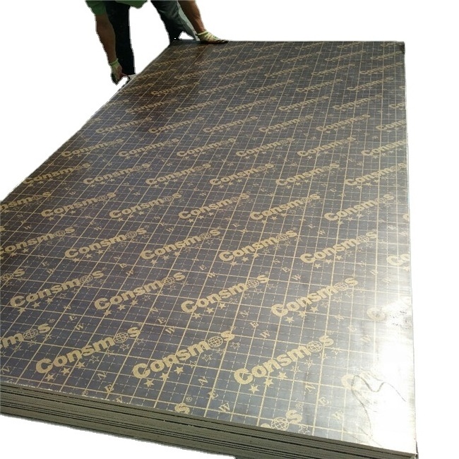 Red Phenolic WBP glue, dynea film faced plywood/ shuttering board /marine board formwork system construction board