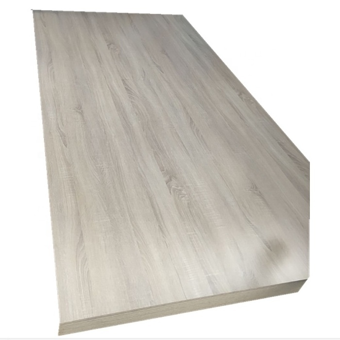 Best selling top quality melamine laminated particle board/cheap chipboard for Kenya furniture factory