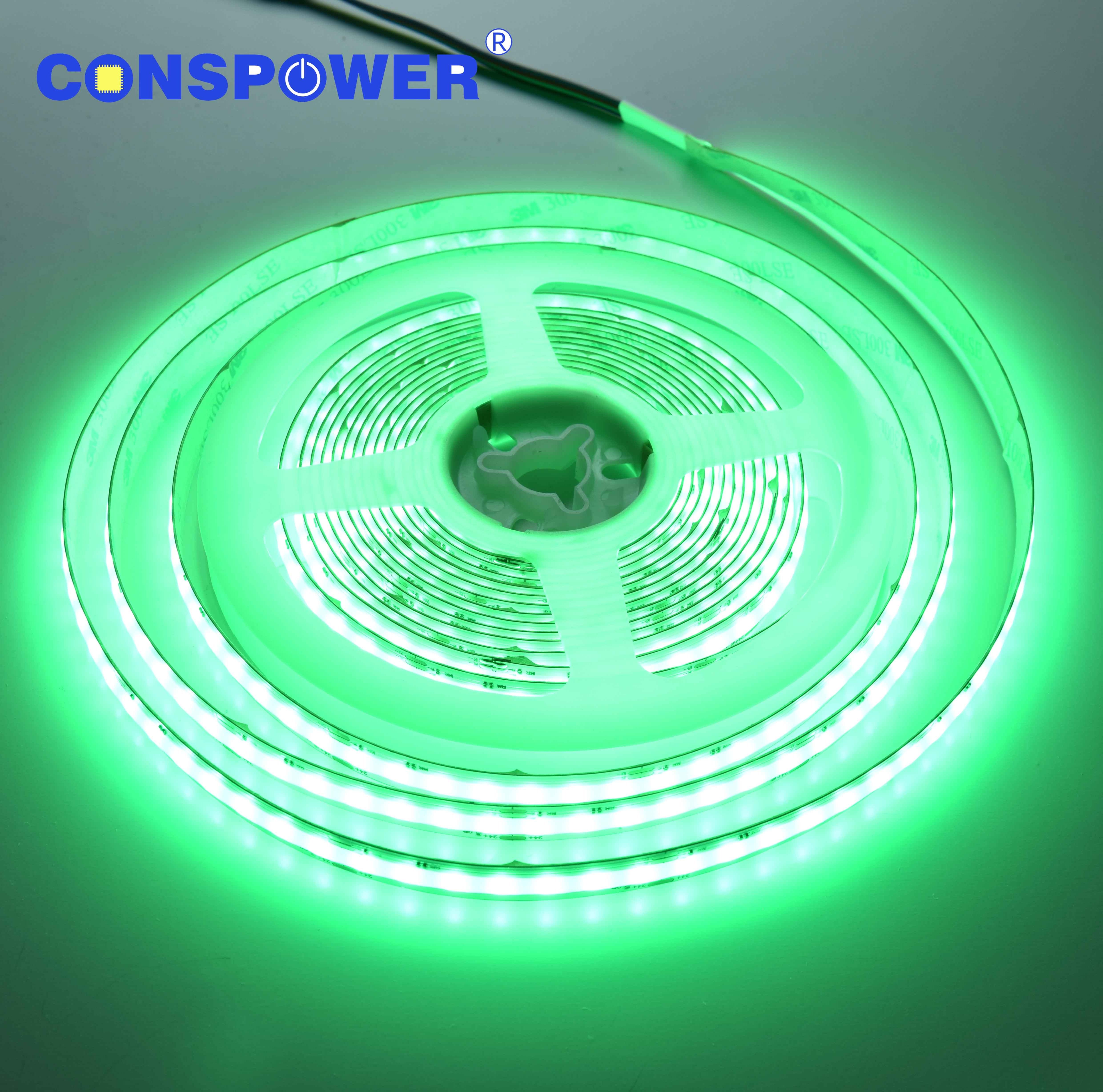 Led Tape Light 24V 10W/M IP20 10mmPCB 420LEDS/M RGB COB LED Strip Led Indoor Light