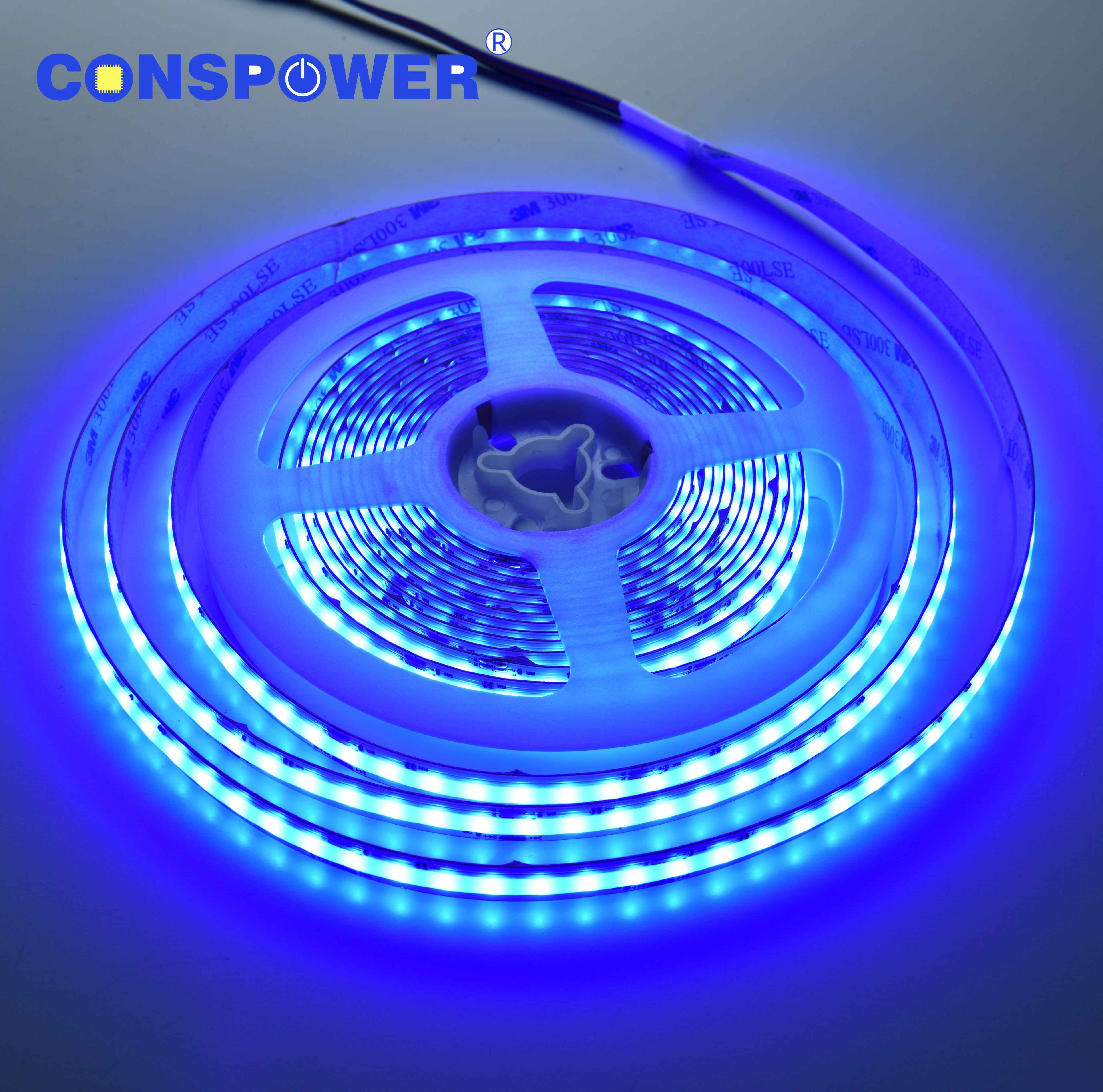 Led Tape Light 24V 10W/M IP20 10mmPCB 420LEDS/M RGB COB LED Strip Led Indoor Light