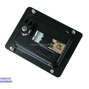 Industrial Cabinet panel paddle handle lock