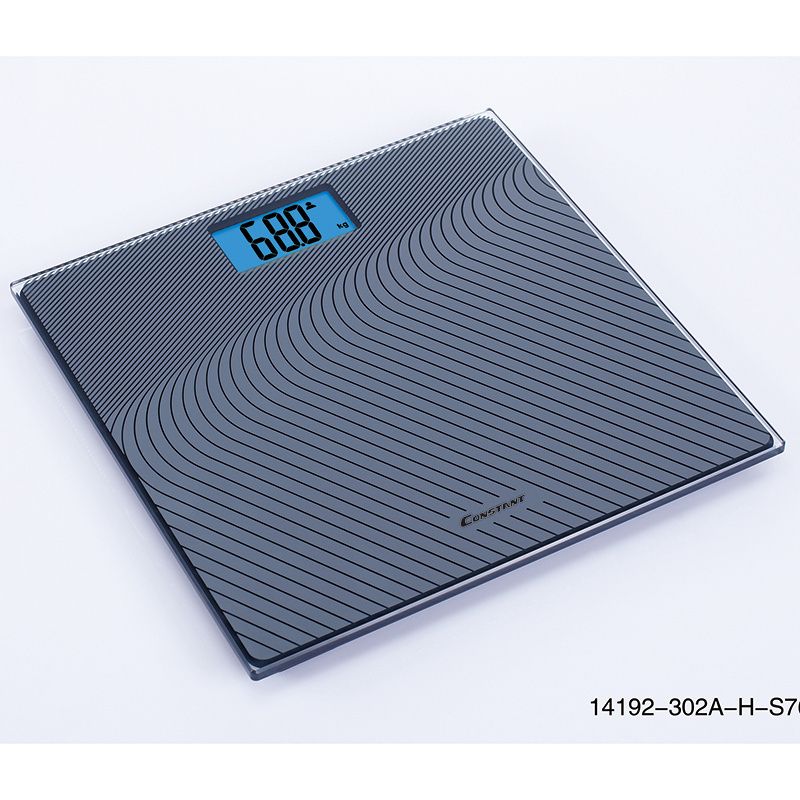 Constant-302A Tempered Glass slim 8mm Digital Electronic Body fat bathroom Personal Weighting Scale 150kg/100g