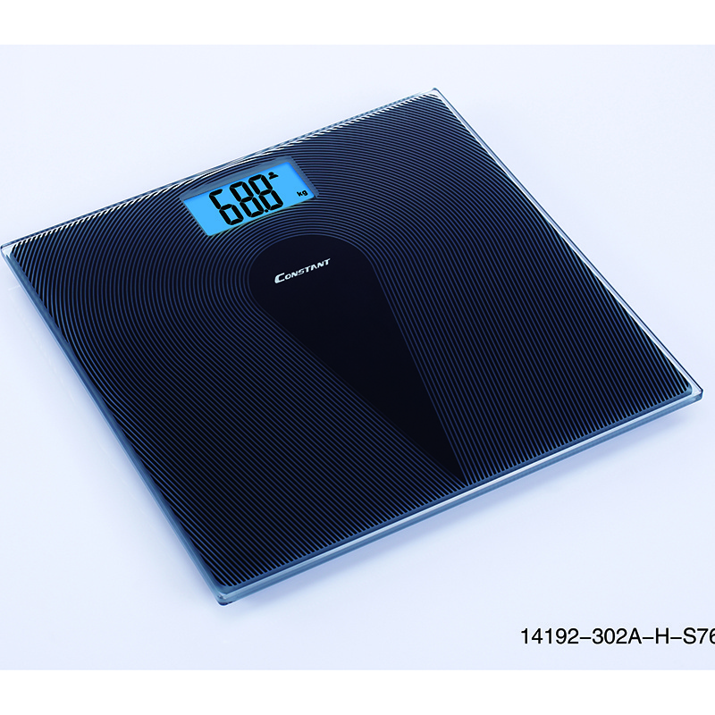 Constant-302A Tempered Glass slim 8mm Digital Electronic Body fat bathroom Personal Weighting Scale 150kg/100g