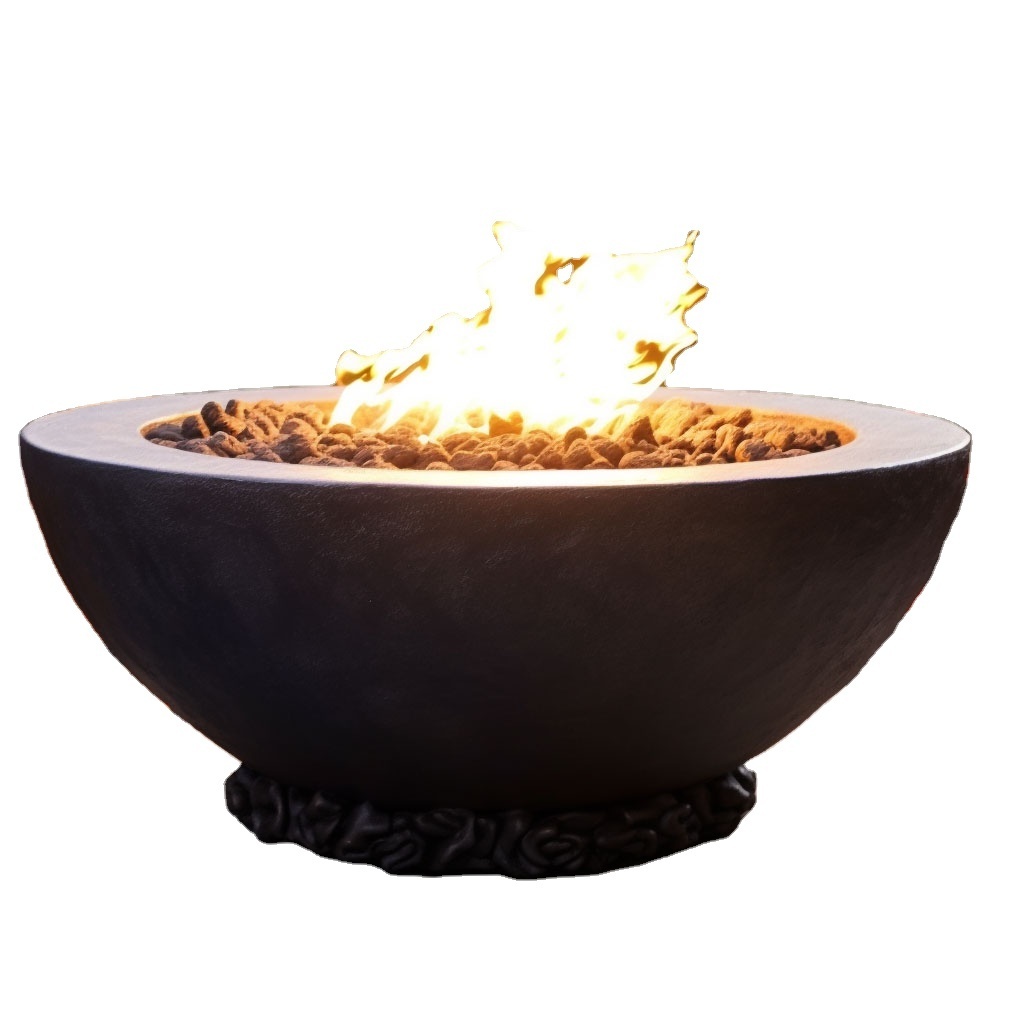 Competitive Price GRC tabletop fire pit for indoor and outdoor use