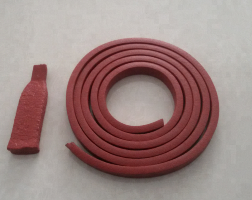 Hydrophilic rubber expanding sealing strip