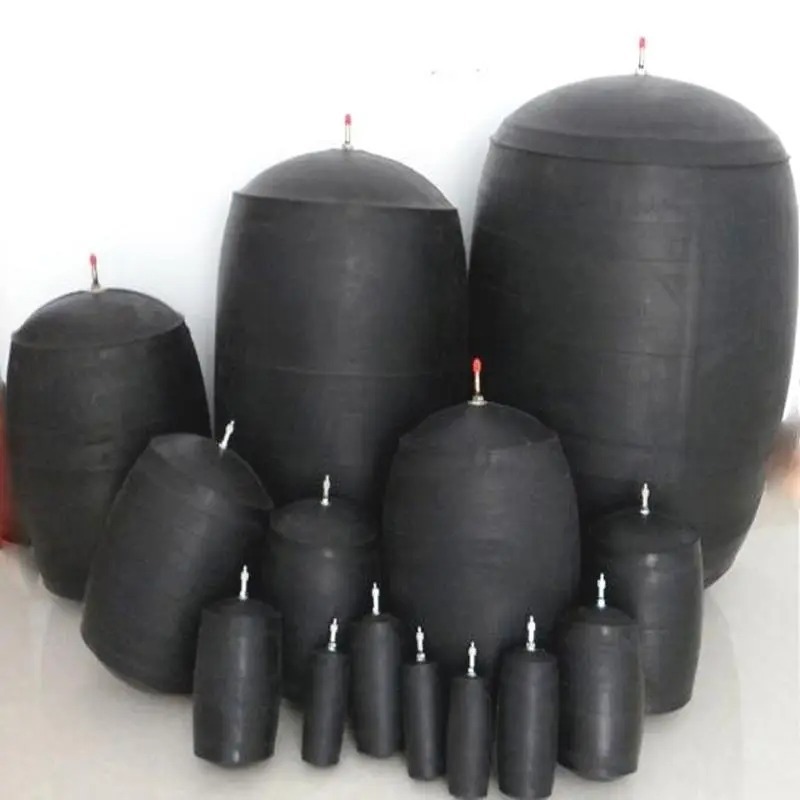 Inflatable Rubber Pipe Test Plug for Leak Hunting