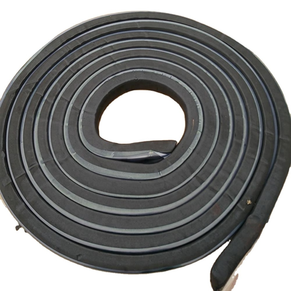 Hydrophilic rubber expanding sealing strip