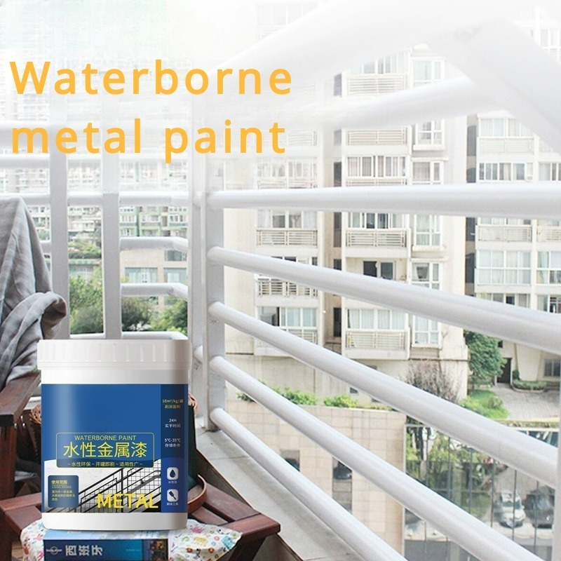 Environmental Friendly Water-Based Epoxy Paint Rust-proof Liquid Metal Spray Epoxy Coat Paint For Metal