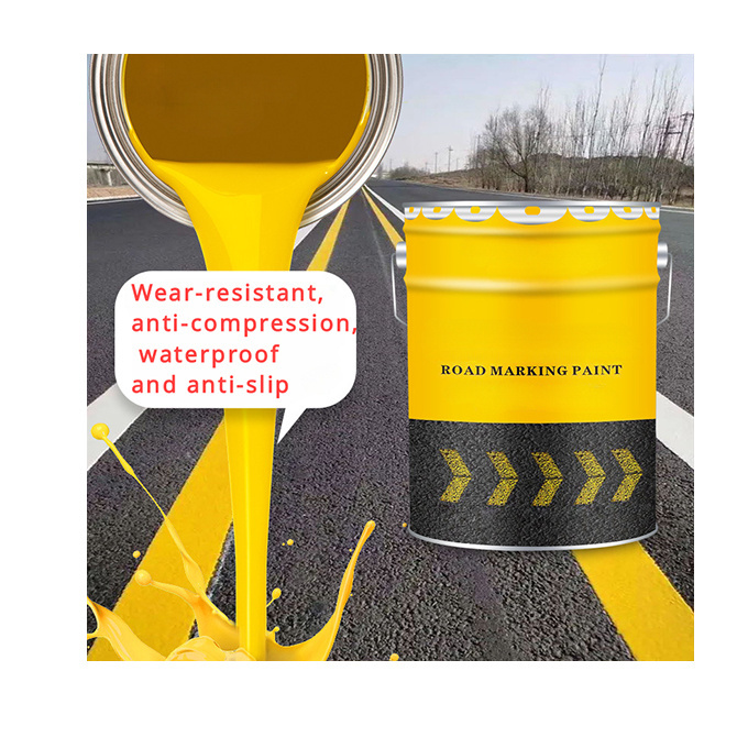 Reflective Thermoplastic Hot-melt Road Coating  Abrasion resistant  Luminescent Acrylic Road Marking Paint