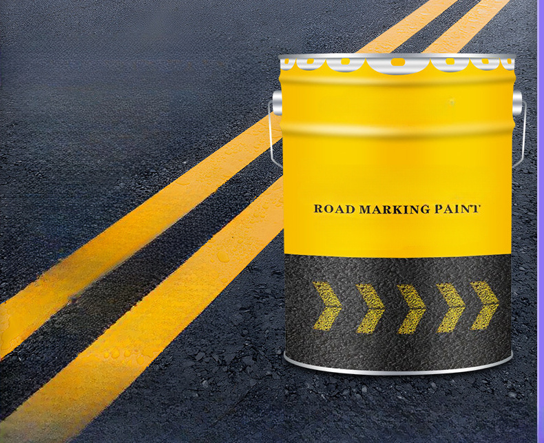 Reflective Thermoplastic Hot-melt Road Coating  Abrasion resistant  Luminescent Acrylic Road Marking Paint