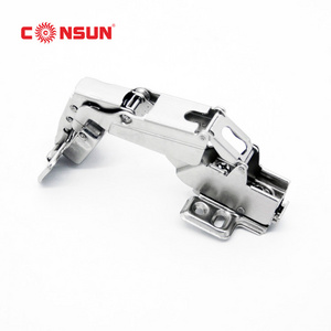 Base Corner Hinge165 Degree 35mm Cup Soft Closing Hinge, Furniture Cabinet Special Angle Hinge SY