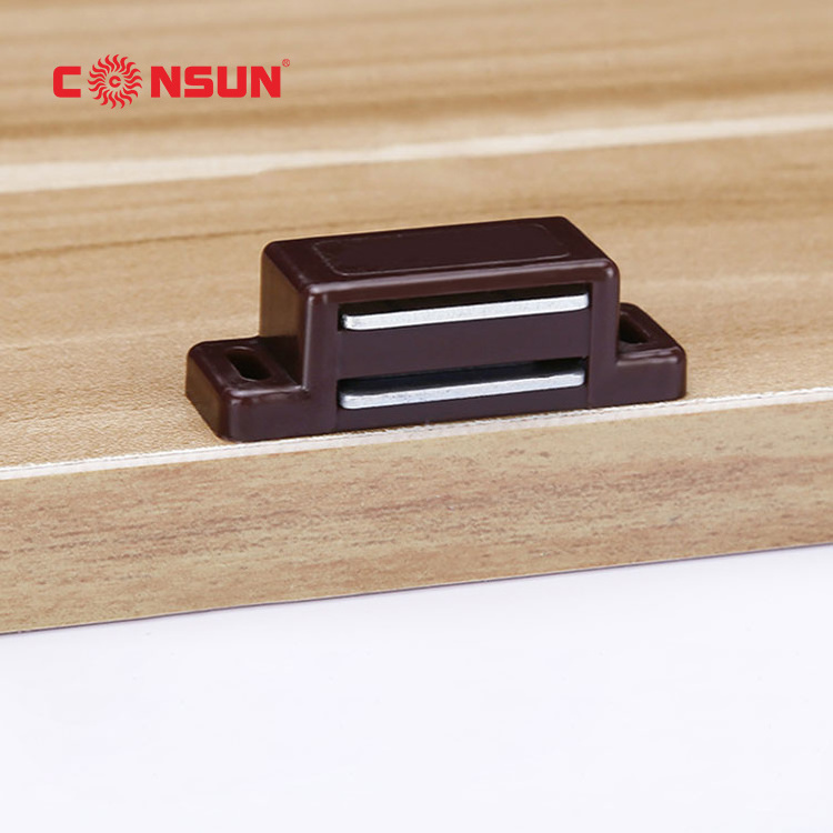 Best Price Manufacturer Furniture Cabinet Plastic Cupboard Door Catch Magnetic Latch