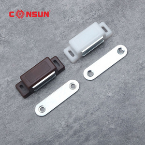 Best Price Manufacturer Furniture Cabinet Plastic Cupboard Door Catch Magnetic Latch