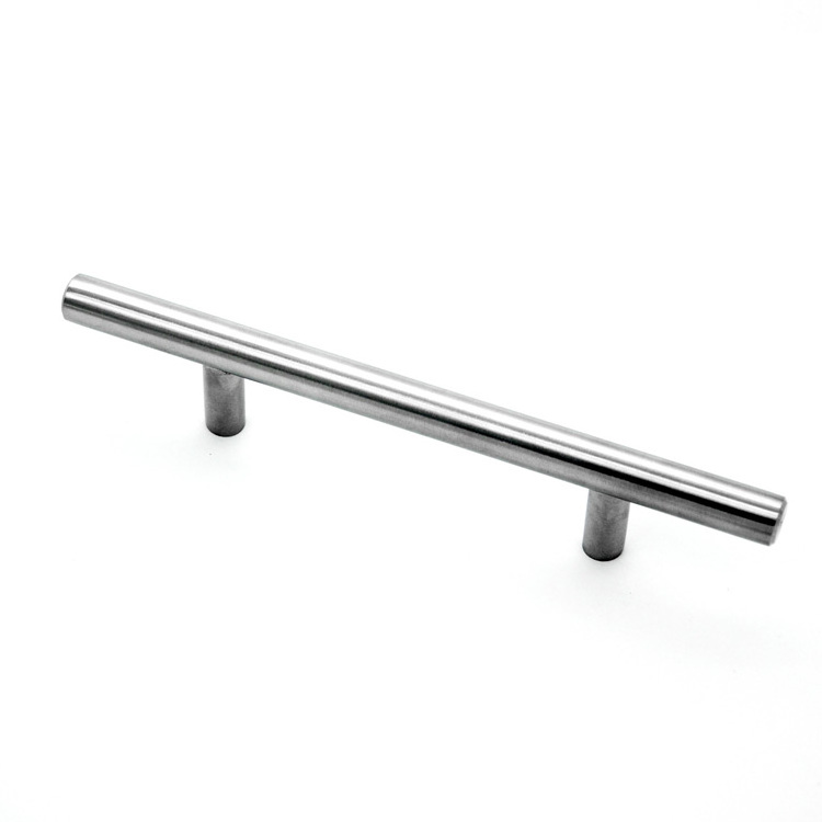 Wholesale Furniture Hardware T Bar Shape Stainless Steel Handle, High Quality Cabinets Hardware stainless steel solid handle